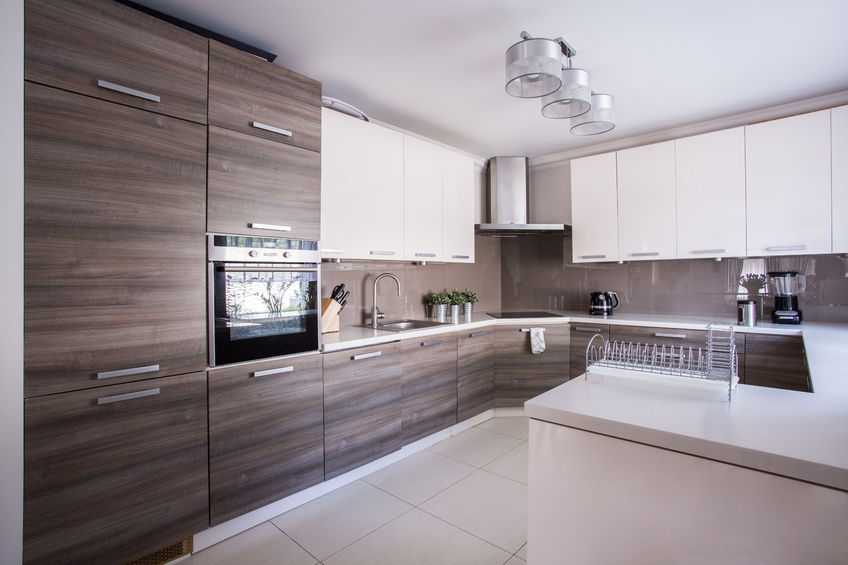 45135578 – image of large luxury kitchen furnished in modern design